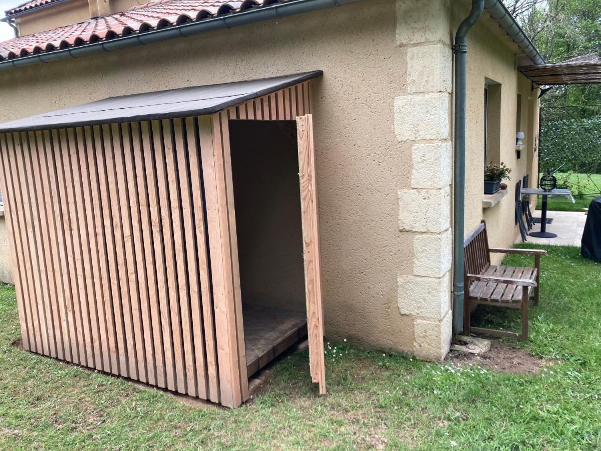 Gîte des Combes Blanches avec piscine et jacuzzi Frayssinet-le-Gélat Extérieur photo